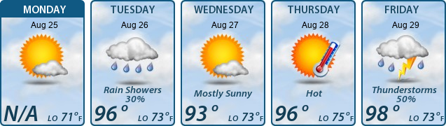 5-Day Forecast