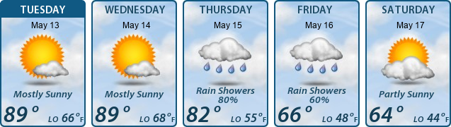 5-Day Forecast