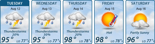 5-Day Forecast