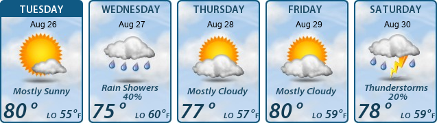 5-Day Forecast