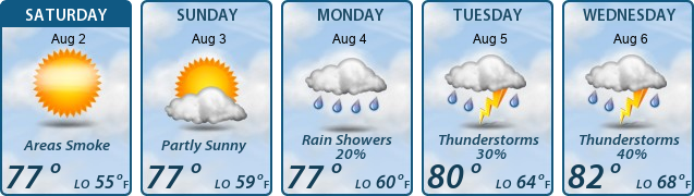 5-Day Forecast