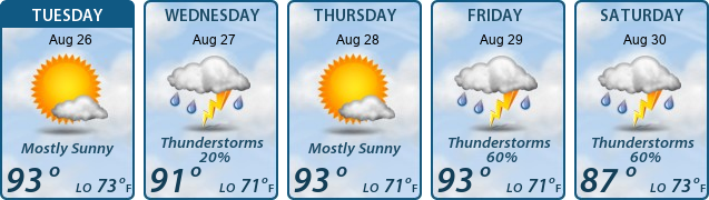 5-Day Forecast
