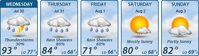 5-Day Forecast