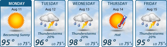 5-Day Forecast