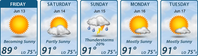 5-Day Forecast