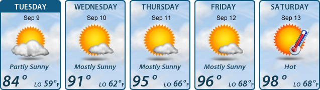 5-Day Forecast