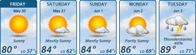 5-Day Forecast