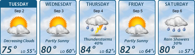 5-Day Forecast