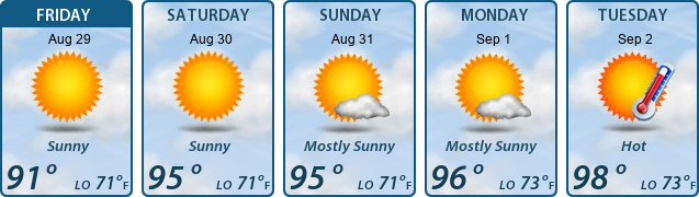 5-Day Forecast