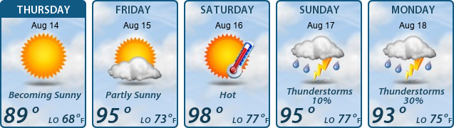 5-Day Forecast