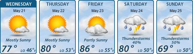 5-Day Forecast