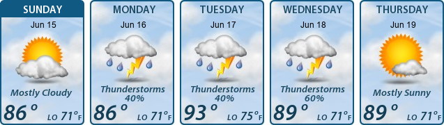 5-Day Forecast