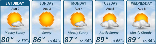 5-Day Forecast