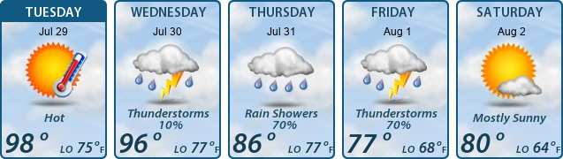 5-Day Forecast