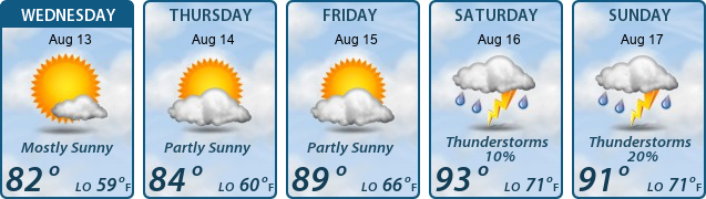 5-Day Forecast