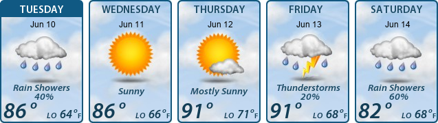 5-Day Forecast