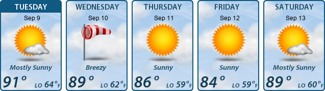 5-Day Forecast