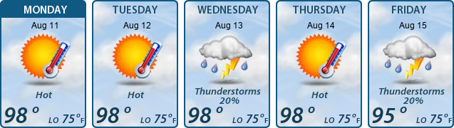 5-Day Forecast
