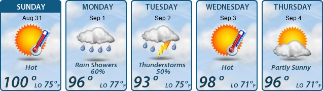 5-Day Forecast